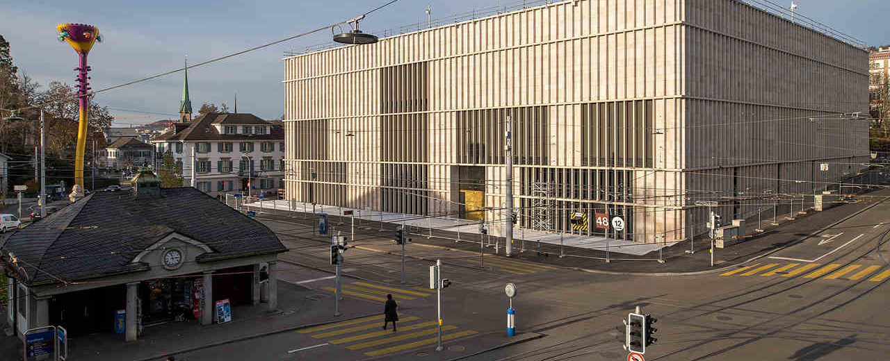 Erweiterungsbau von David Chipperfield für das Kunsthaus Zürich