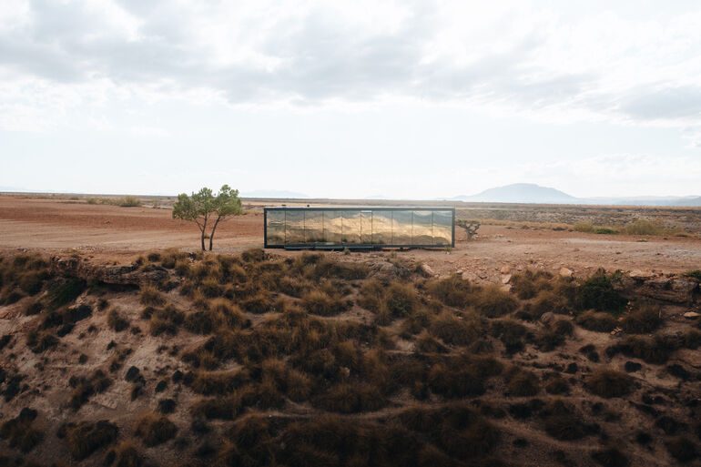 Autarkes Mini-Hotel in der spanischen Wüste