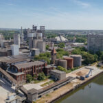 Für ein ehemaliges Industrie-Areal direkt am Wiesbadener Rheinufer entwickelt 3deluxe derzeit ein neues Nutzungskonzept