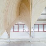 Pavillon »HygroShell« - ein neuartiges, sich selbst krümmendes Holzbausystem