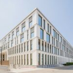 Bürogebäude in Osnabrück mit Fassade aus Dekton-Platten
