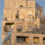 Balkone, Loggien und Terrassen durch Gebäuderücksprünge am Wohnkomplex »Ascension Paysagère« in Rennes von MVRDV