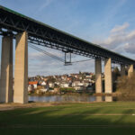 Sanierte Fuldatalbrücke
