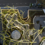 Kunstwerk des dänischen Künstlers Ólafur Elíasson auf dem Dach eines Hochhauses in Sidney