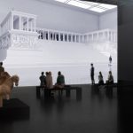Altarinstallation, Situation im Pergamonmuseum, Visualisierung 2018