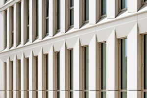 Bürogebäude in Osnabrück mit Fassade aus Dekton-Platten