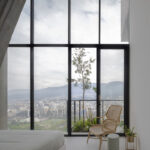 Ausblick vom Wohnturm IQON in Quito