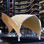 Pavillon »HygroShell« auf der Architekturbiennale 2023 in Chicago