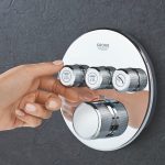 Das perfekte Duscherlebnis ganz auf Knopfdruck: Die GROHE SmartControl Unterputz-Variante | Foto: GROHE