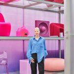 Sabine Marcelis in der Ausstellung »Colour Rush! Eine Installation von Sabine Marcelis«