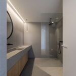 Badezimmer in einem Einfamilienhaus in Portugal