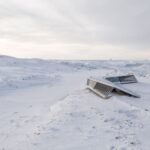 »Ilulissat Icefjord Centre« in Grönland bei Schnee