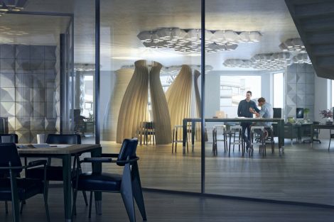 Das Gebäude Gullhaug Torg 2A wird Wohn-, Büro- und Gewerbefläche auf insgesamt 10 000 m2 bieten. Bild: MIR