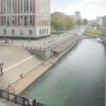 Flussbad Berlin, Ansicht des Schwimmbereichs