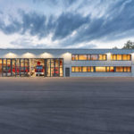 Feuerwehrhaus in Bad Boll als Sichtbeton-Soliär von Gaus Architekten