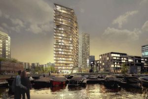 In Amsterdam entsteht 73 Meter hohes Holz-Hochhaus