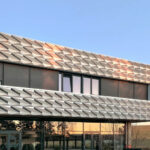 Solarfassade an Firmengebäude in Bad Rappenau