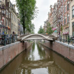 MX3D Brücke, Amsterdam, 2021. 3D-gedruckt, Edelstahl