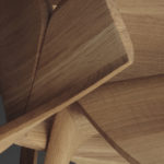 Holzmöbel aus der »Seyun«-Kollektion von Zaha Hadid Design und Karimoku.
