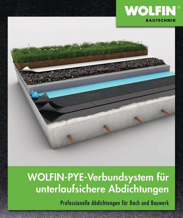 Wolfin Broschüre zu ihrem PYE-Verbundsystem.