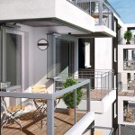 Balkon mit Balkonverglasung als Schiebe-Dreh-System. Bild: Sunflex
