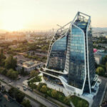 Wolkenkratzer NV Tower in Sofia von A&A Architects