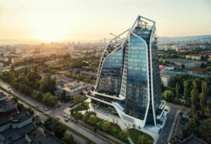 Wolkenkratzer NV Tower in Sofia von A&amp;A Architects