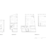 Grundrisstypen Wohngebäude Jonas' von Orange Architects
