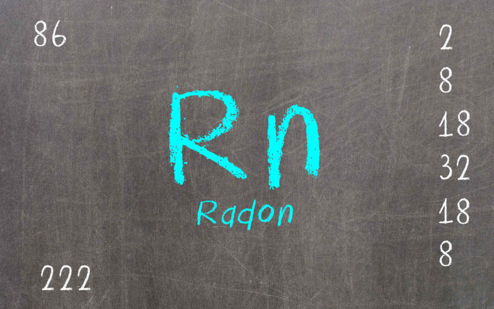 PSE-Darstellung von Radon
