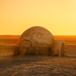 Haus ohne Fenster auf dem Wüstenplanet Tatooine in der Filmreihe Star Wars
