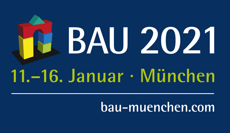 Logo der BAU 2021