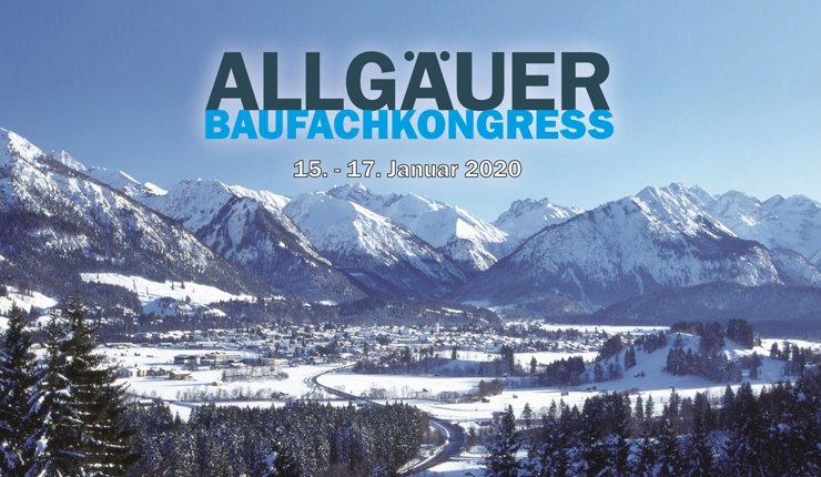 Allgäuer Baufachkongress 2020 in Oberstdorf
