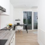 Die 126 »Campo V«-Apartments bieten eine hohe Wohnqualität mit gut durchdachten Grundrissen und lichtdurchfluteten Räumen. Bild: Wohnbau Studio