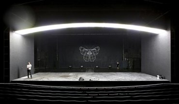 Unter dem Titel "Große Oper – viel Theater?" stellt das DAM in Frankfurt ab 24. März 2018 europäische Bühnenbauten vor.Schauspiel Frankfurt. Bild: Birgit Hupfeld
