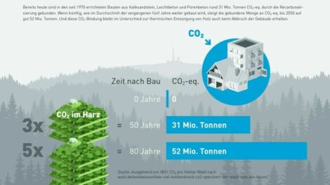 Gebäude aus Mauerwerk sind dauerhafte CO2-Speicher