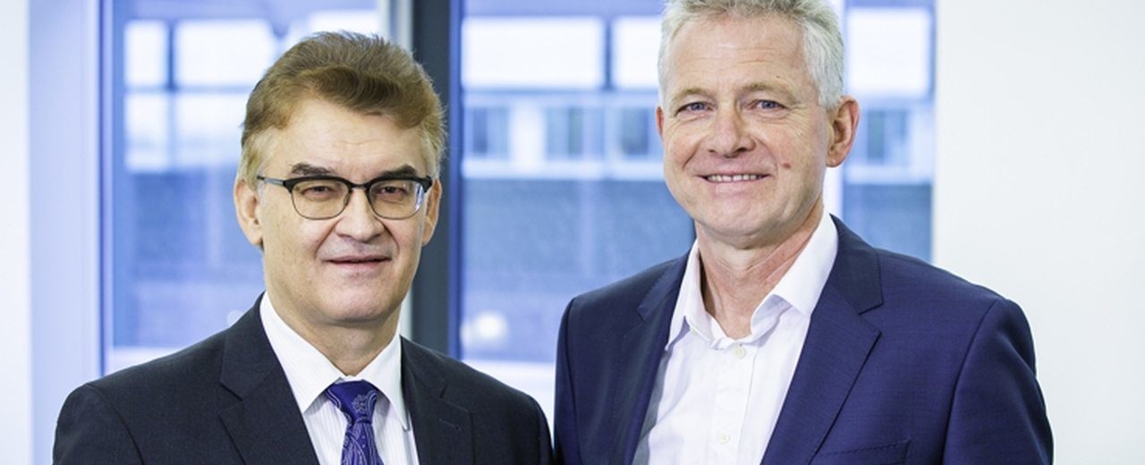 Dr. Hannes Zapf (rechts) und Dr. Ronald Rast (links) sind die führenden Vertreter der DGfM