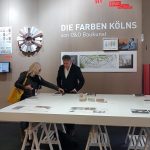 „Die Farben Kölns“ wurden von Architekt Christian Heuchel erstmals auf der Messe 