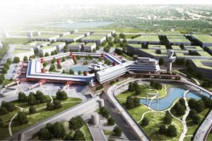 Flughafen Tegel mit neuem Wohnquartier - Online-Exkursion mit Brillux.