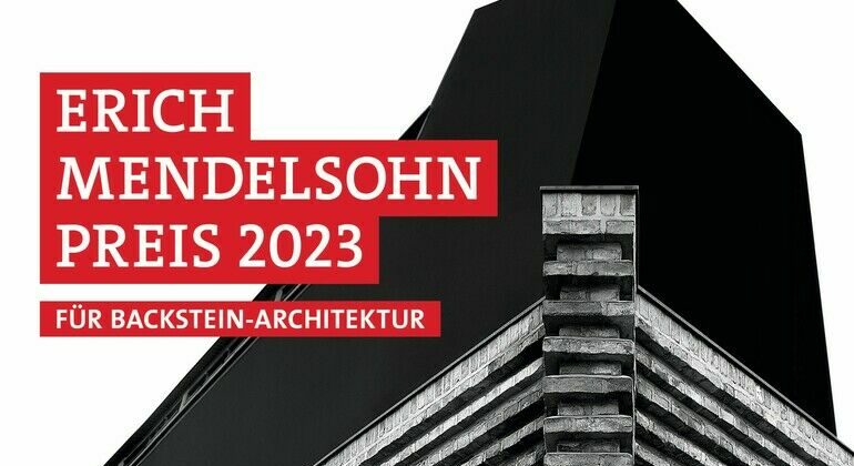 Key-visual zum Erich-Mendelsohn-Preis für Backstein-Architektur
