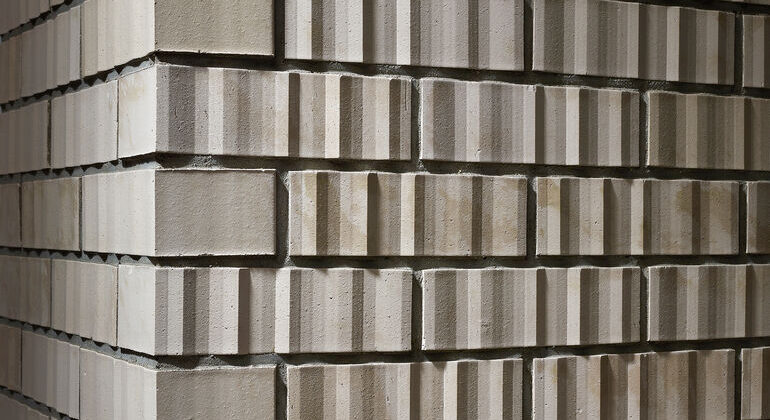 Individualisierte Backstein-Fassade