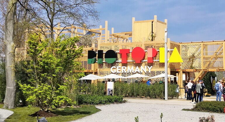 Der Deutsche Pavillon auf der Floriade Expo 2022