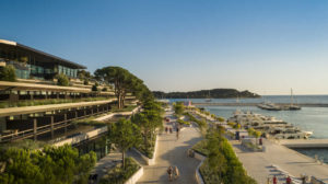Grand Park Hotel Rovinj in Kroatien mit Meerblick