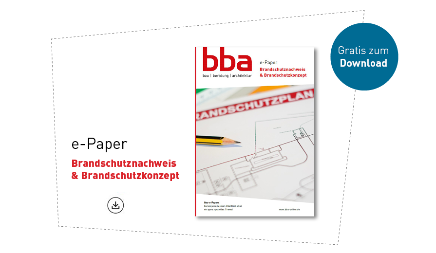 Brandschutznachweis & Brandschutzkonzept (e-Paper )
