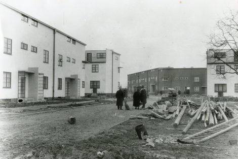 Siedlung Praunheim, circa 1930. Copyright: ISG