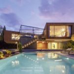 Key-visual zum sechsten Internorm-Architekturwettbewerb, Villa mit Pool