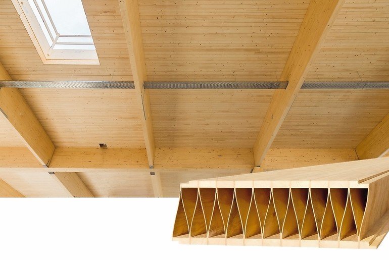Holzbauelemente für Spannweiten bis 12 m