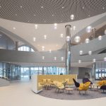 Gewinner Kategorie Öffentliche Bereiche / Innenraum: Merck Innovation Center. Lichtplanung: Lumen3 GbR, München. Bild: HGEsch