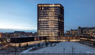 Der Maersk Tower in Kopenhagen ist Gewinner beim diesjährigen Kupfer-Architekturpreis. Bild: rk