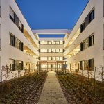 Nachverdichtung eines innerstädtischen Quartiers, Neuss. Architektur: Schmale Architekten GmbH, Grevenbroich. Bld: Dejan Saric