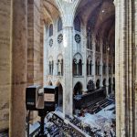 Als Sofortmaßnahme nach dem Brand wurde Notre-Dame mit dem Laserscanner FARO FocusS erfasst. Bild: Art Graphique & Patrimoine